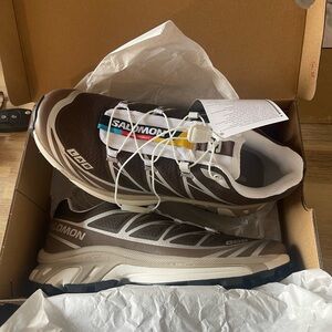 Salomon XT6 earth brown walnut Trail Running Shoes